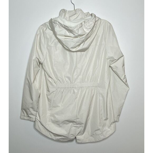 Liv Outdoor Nimbus Birch Geo Hooded Mesh Lined Water Resistant Travel Jacket M - Picture 3 of 14